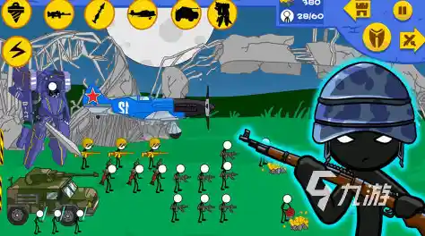 还在找能自定义战斗的火柴人游戏？火柴人战争模拟器2》等你来挑战！