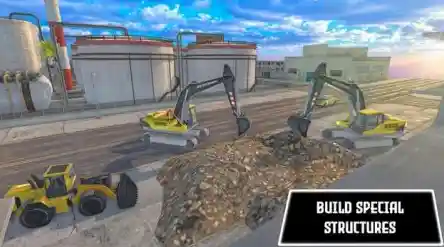 还在找真实挖掘机模拟游戏？专业极端挖掘机模拟器(Ultra Excavator Simulator Pro)不来挑战一下吗？