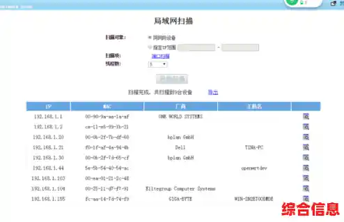 智能扫描、一键分析：高效便捷的局域网IP检测工具全面升级