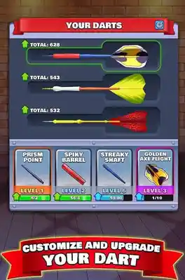 想体验简单的挂机玩法？为什么不试试《飞镖战争2中文版》