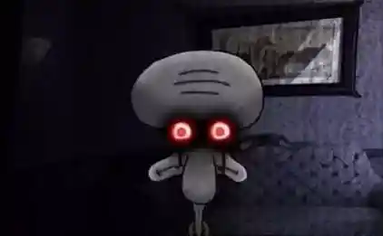 《恐怖章鱼哥》带你探秘诡异比奇堡，你敢直面章鱼哥的微笑吗？