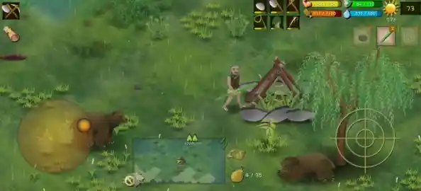 还在找高画质联机生存游戏？挨饿荒野联机版让你和好友共闯荒野！