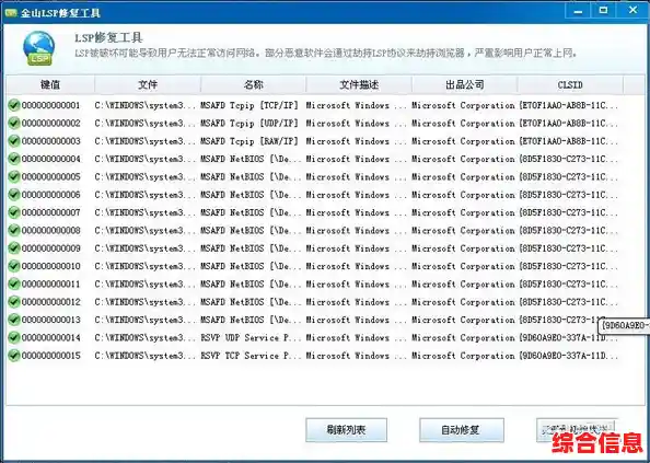 修复LSP网络配置异常的实用解决方案指南 修复LSP网络配置异常的实用解决方案指南